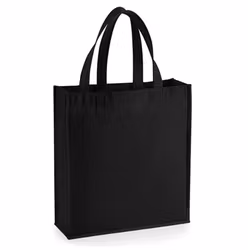 Gallery Canvas Gift Bag - Svart