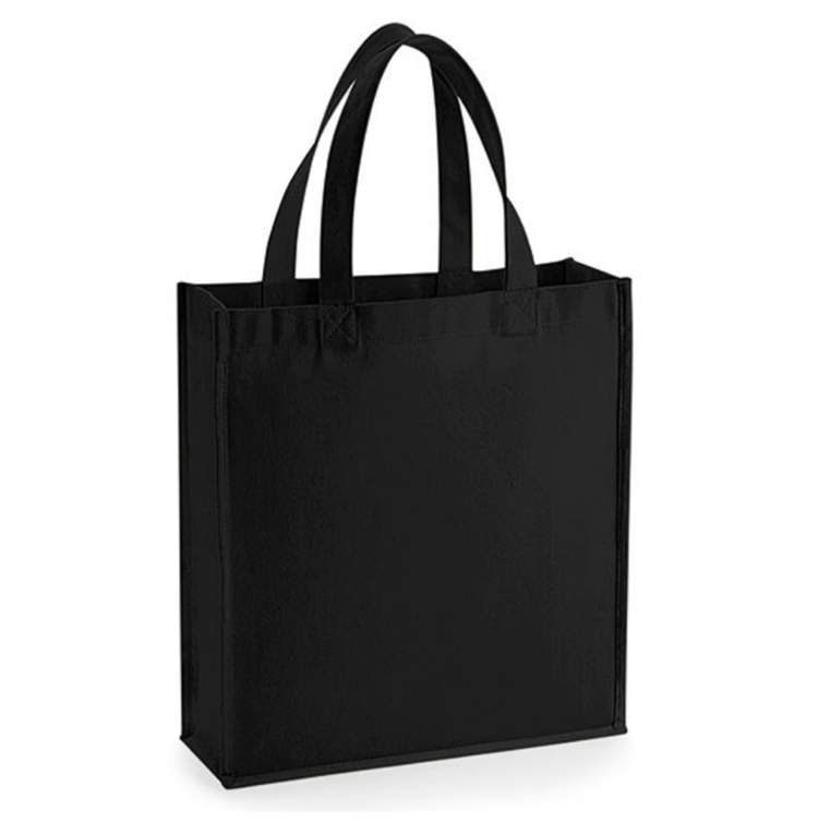Gallery Canvas Gift Bag - Svart