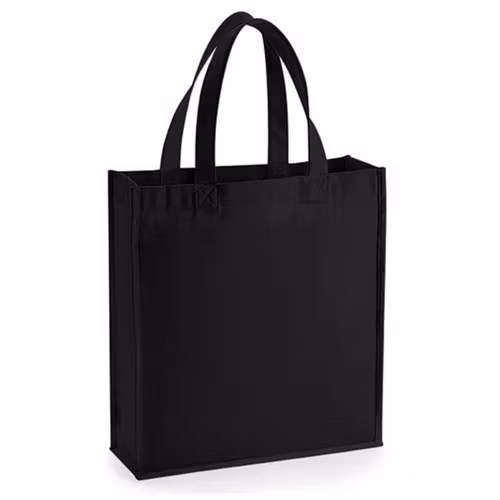 Gallery Canvas Gift Bag - Svart