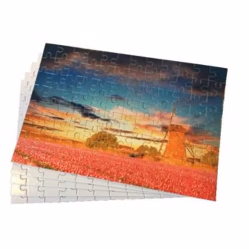 Pussel 19x24cm, 2-pack, kartong