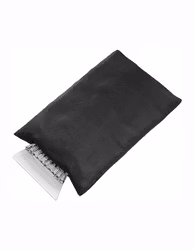 Isskrapa med fodrad handske - kort