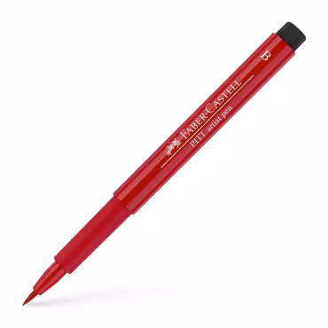 Faber Castell Pitt Artist Pen Brush - Deep scarlet red