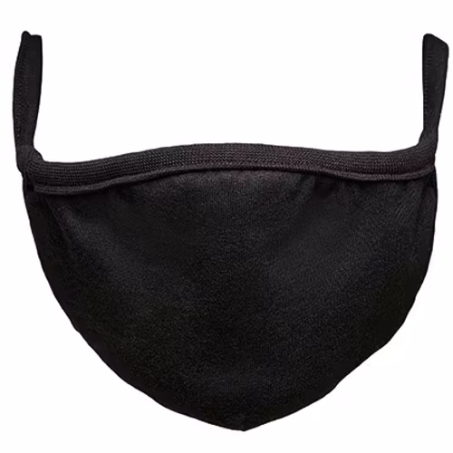 Munskydd - 100% bomull med ficka Medium - Large