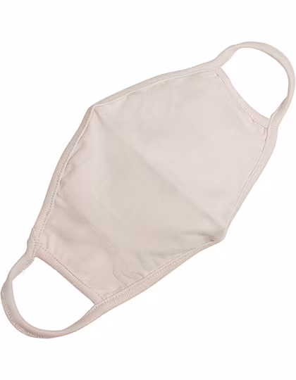 Munskydd - 100% bomull med ficka Medium - Large