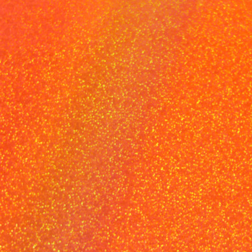 Intens sparkle - Flou Orange, ark 30x50 cm