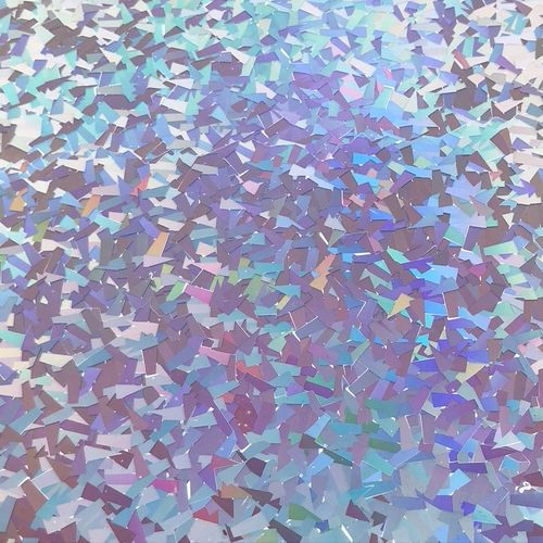 Holographic Kristall Silver - 1980, ark 30x50 cm