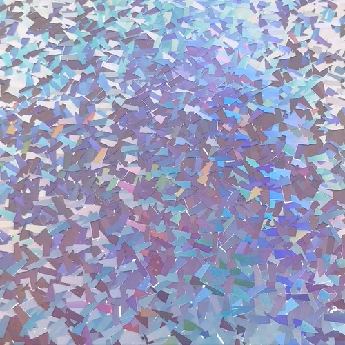 Holographic Kristall Silver - 1980, ark 30x50 cm