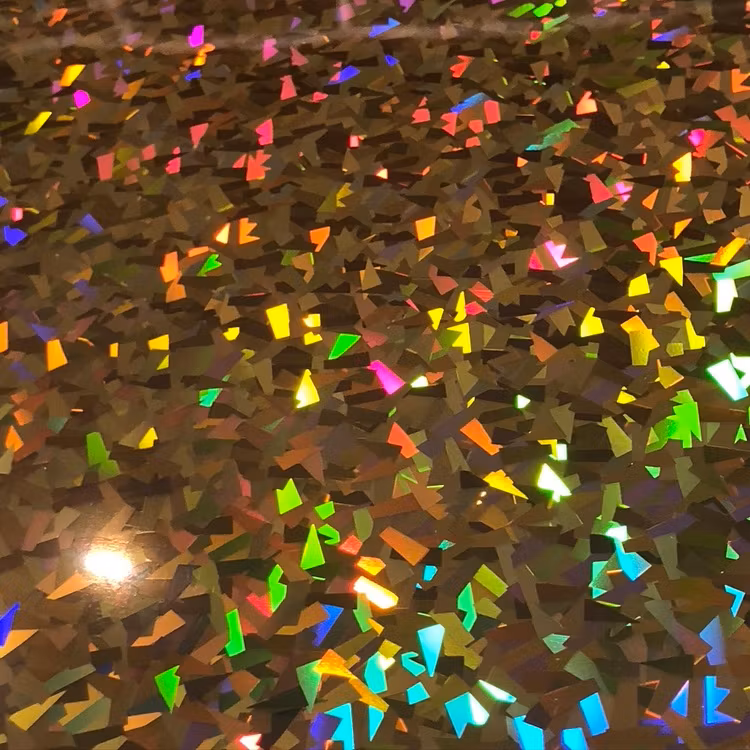 Holographic Kristall Guld - 1931, ark 30x50 cm