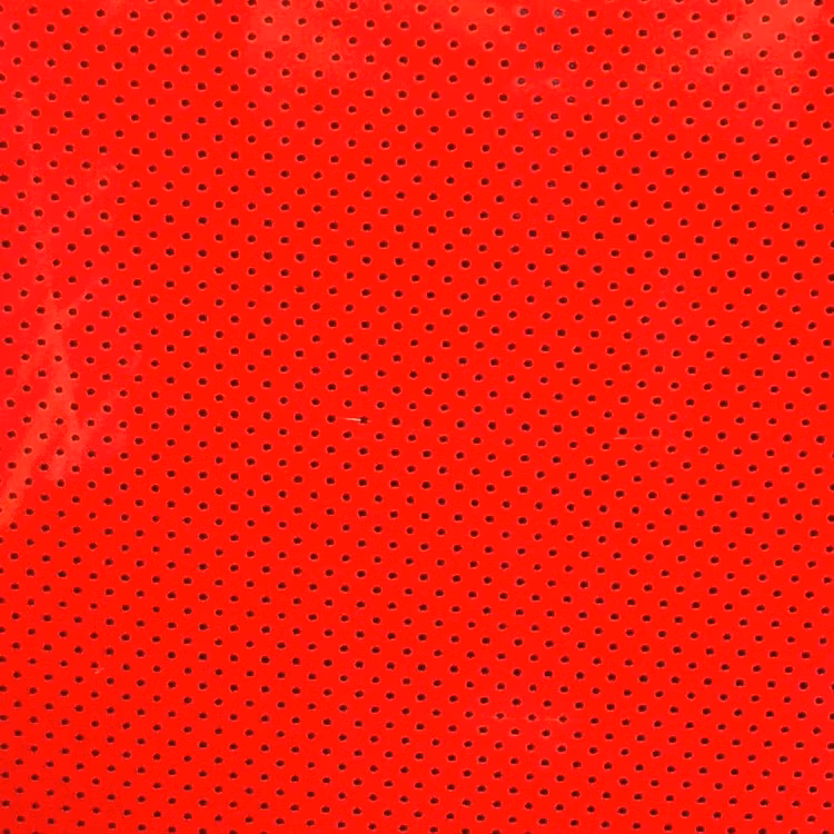 PU Perforerad - Red 1308