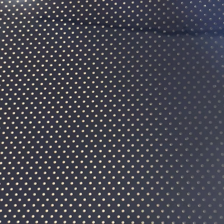 PU Perforerad - Navy blue 1305