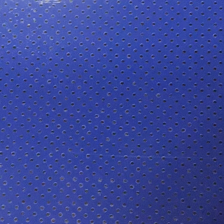 PU Perforerad - Royal blue 1306