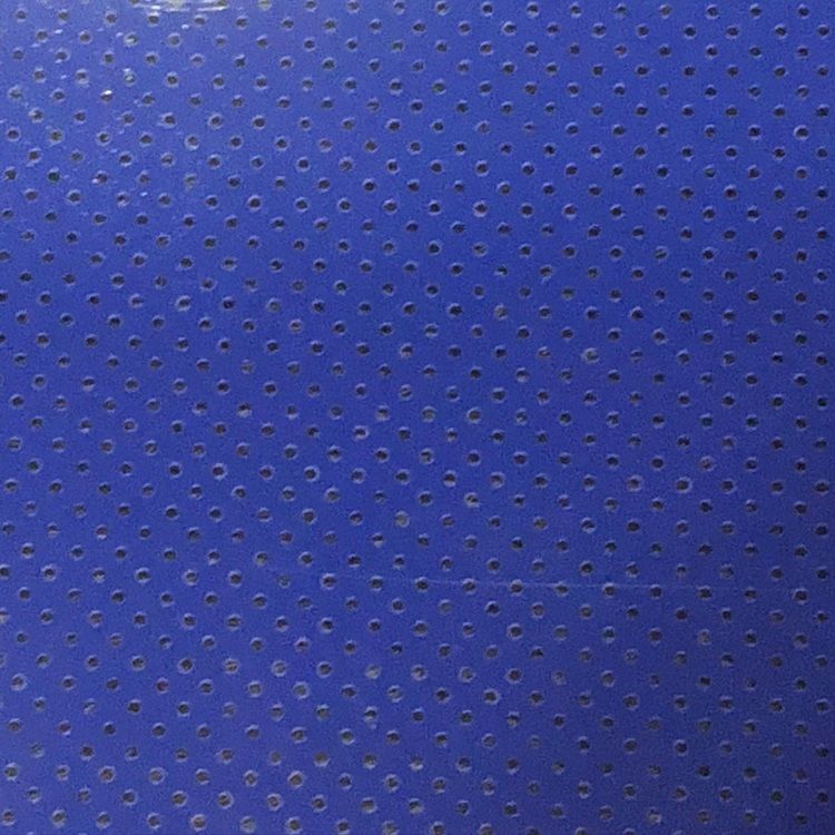 PU Perforerad - Royal blue 1306