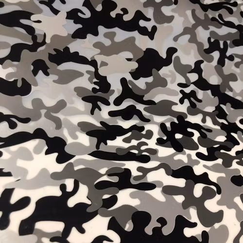 CAMO- Svart transparant