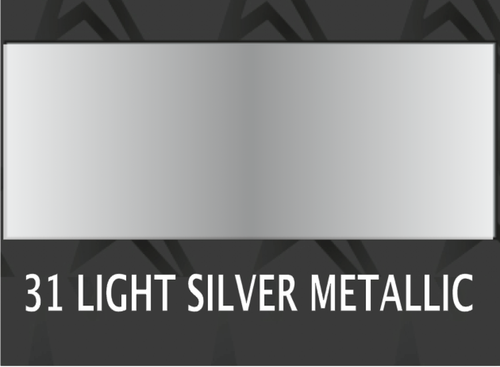 Premium Ljus Silvermetallic  - 1031 - Ark 30x50 cm