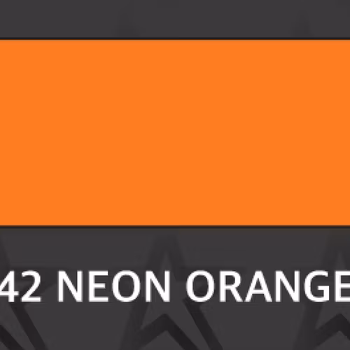 Premium Neonorange - 1042 - Ark 30 x 50 cm