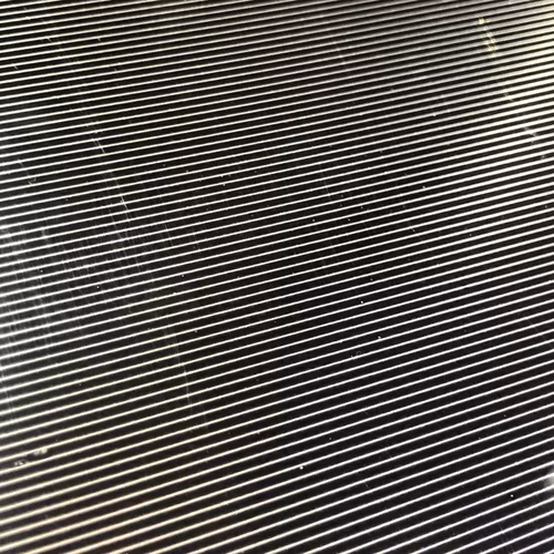 Holographic Kritsträck silver/svart - 1985