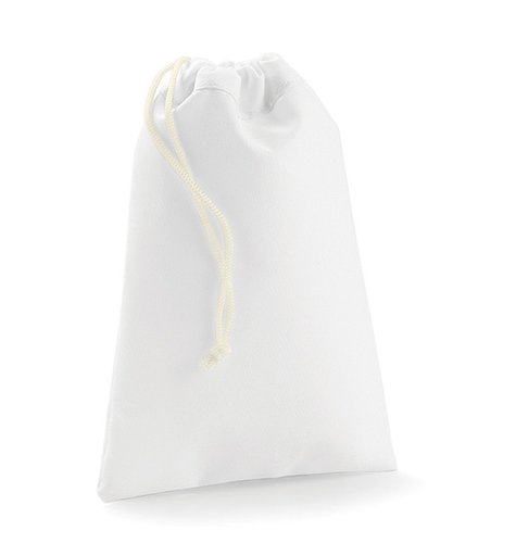 Polyester Påse - Vit Canvas ( S, M, L )