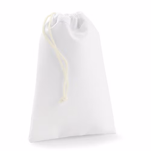 Polyester Påse - Vit Canvas ( S, M, L )