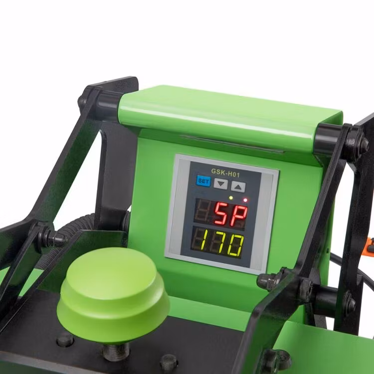 Hobbypress II GS-802 liten prisvärd stabil A4 press för HTV och Sublimering.  DLRS.SE