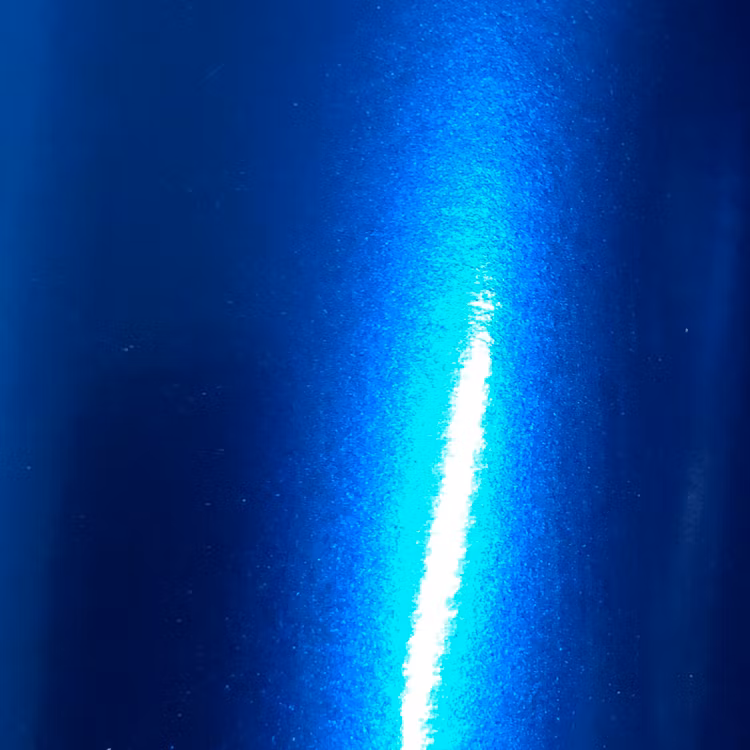 Polerad Metall - Cornflower Blue 91 - metervara