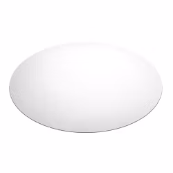 Sublimeringsplåt oval ca 13x20 cm