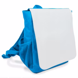 Ryggsäck barn - blå, sublimerbar