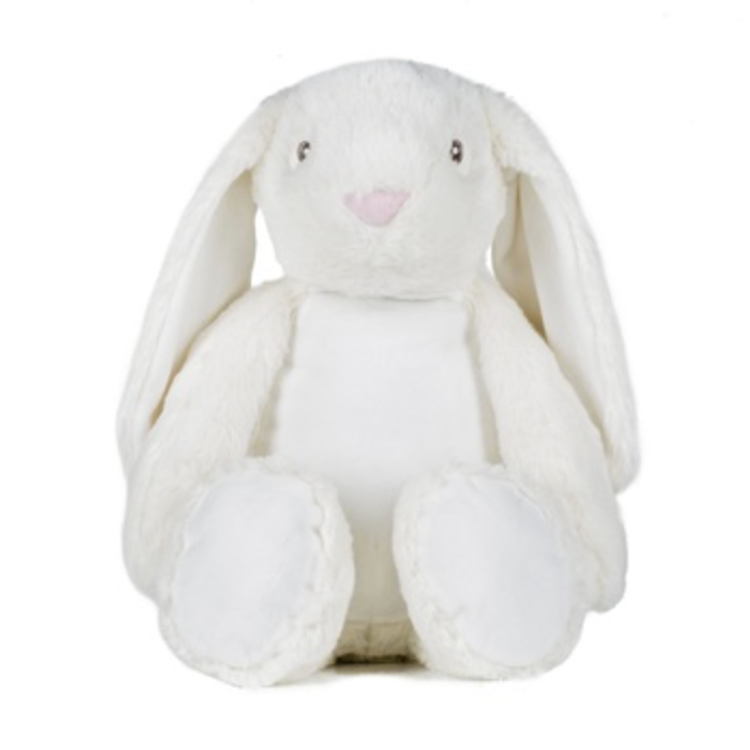 Kanin zip - Stor 45 cm XL