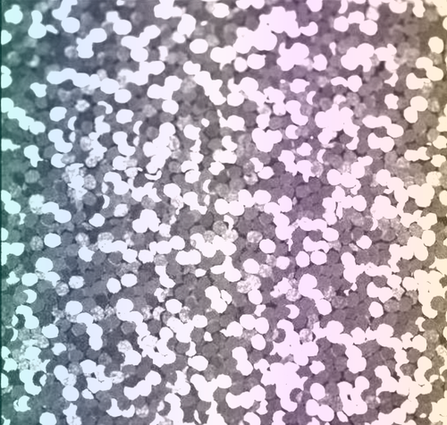 Wow - Holograpic - Silver, ark 30*50 cm