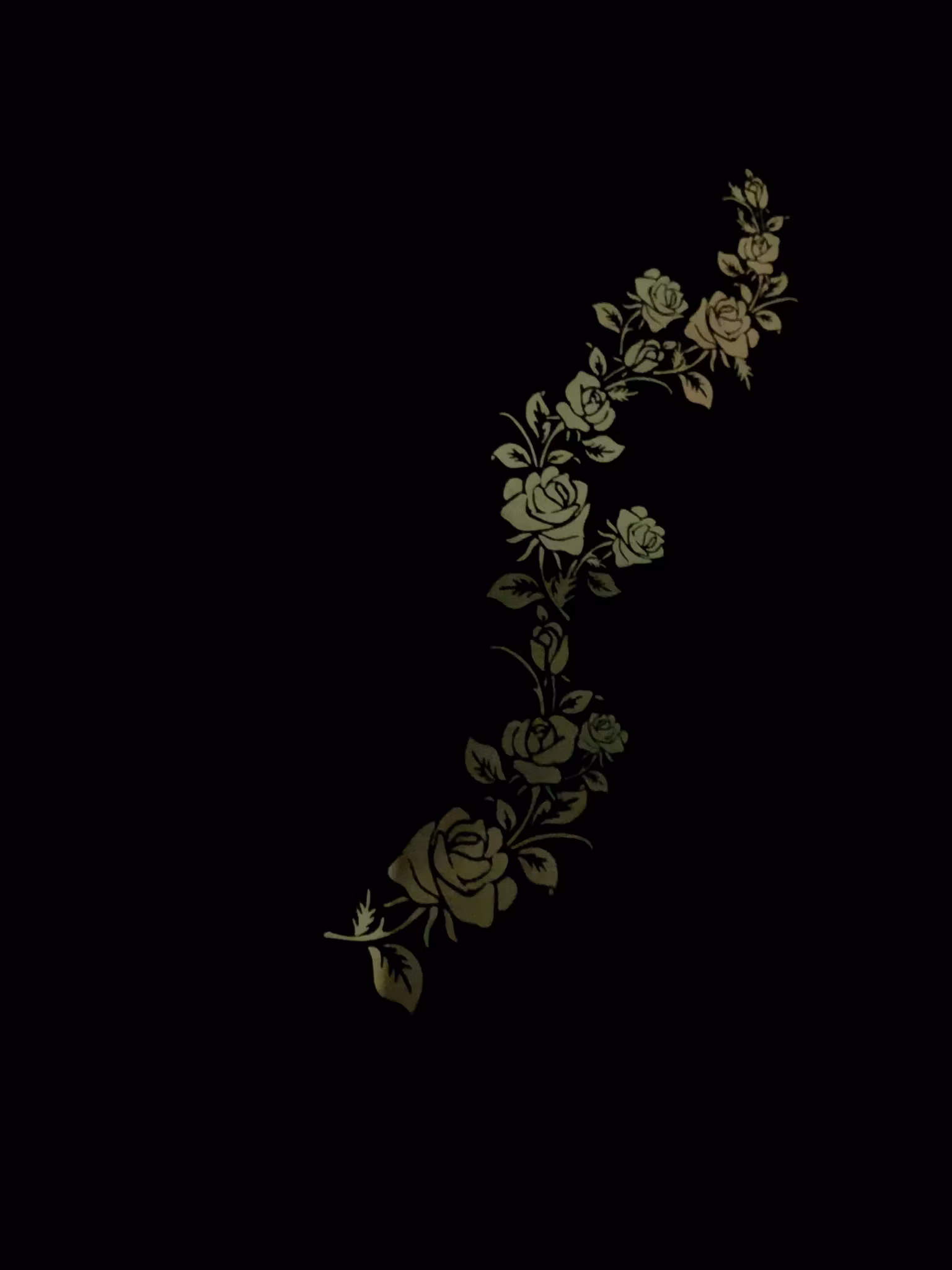 Glow in the dark - Rosa 6561 - Ark 30x50 cm