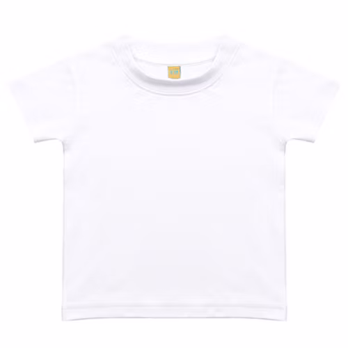 T-shirt Baby - sublimeringsbar vit