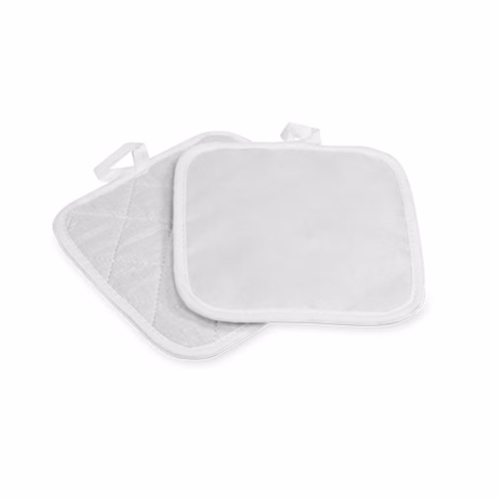 Grytlapp sublimerbar vit, 1-pack