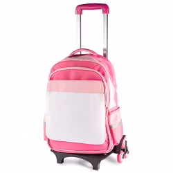 Resväska barn - rosa, sublimerbar