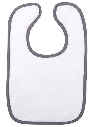 Haklapp Vit/grå