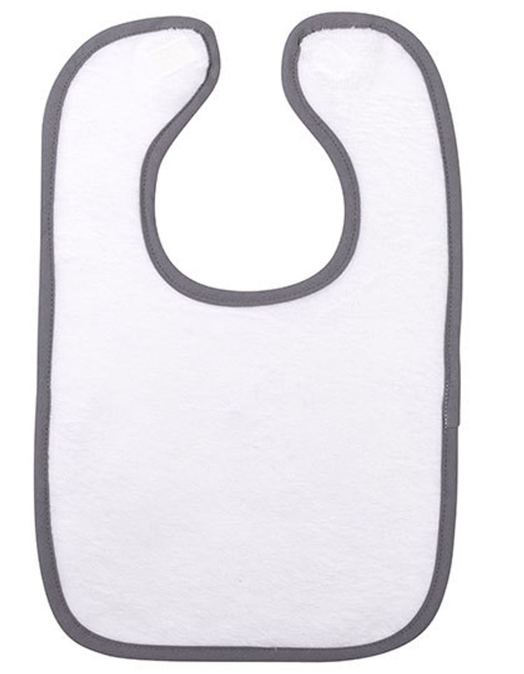 Haklapp Vit/grå