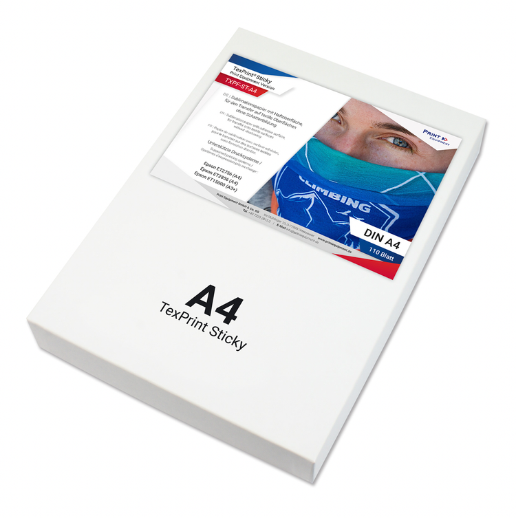 Sublimeringspapper textil A4 - Sticky