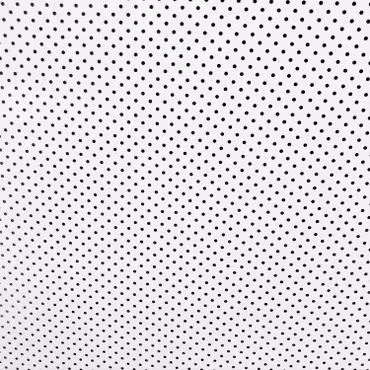 PU Perforerad - Vit 1301