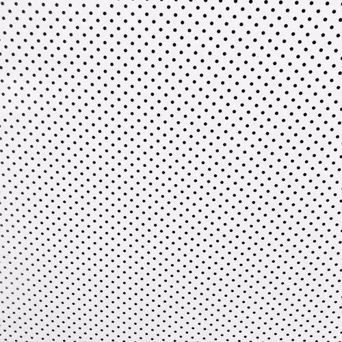PU Perforerad - Vit 1301