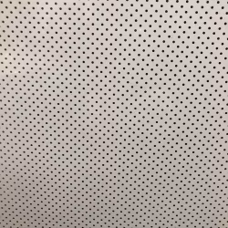 PU Perforerad - Silver 1330