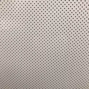 PU Perforerad - Silver 1330