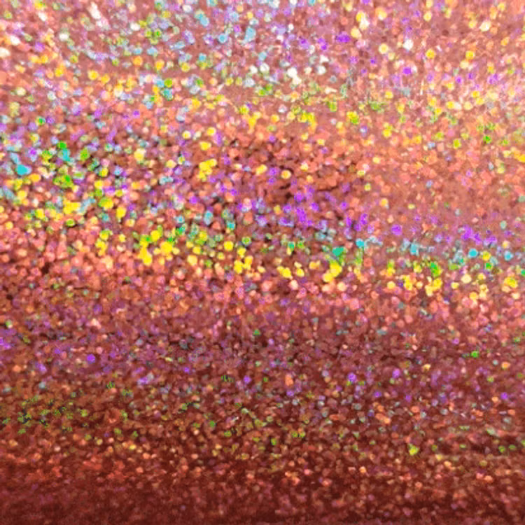 Intense sparkle - Rosé guld, ark 30x50 cm