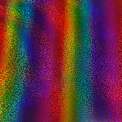 Wow - Rainbow holograpic, metervara