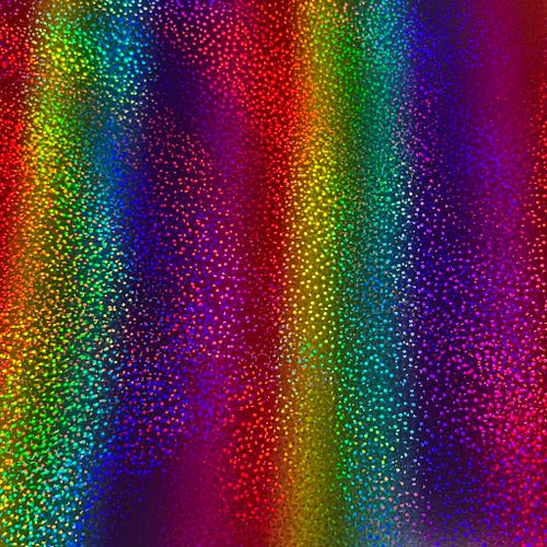 Wow - Rainbow holograpic, metervara