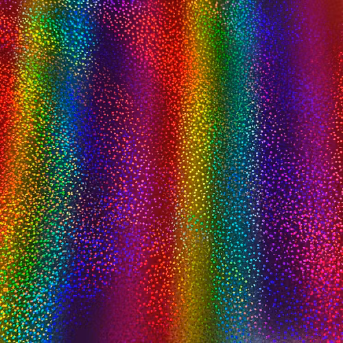 Wow - Rainbow holograpic, metervara