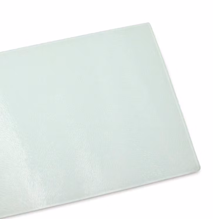 Skärbräda av glas, 15x15 cm, 2-pack