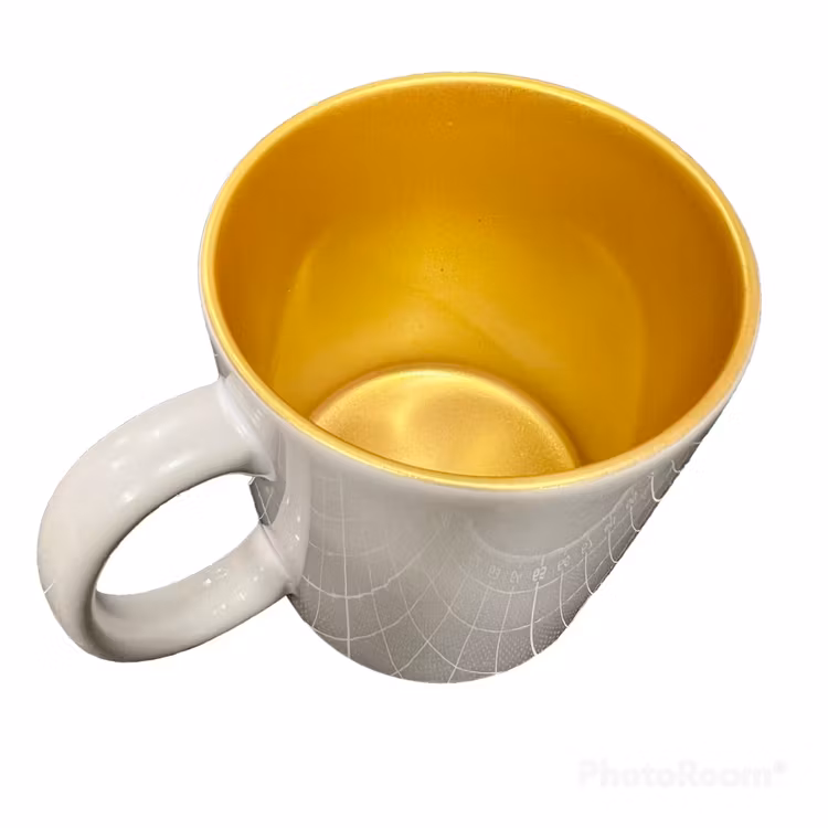 Mugg 80 Perlgold på insidan