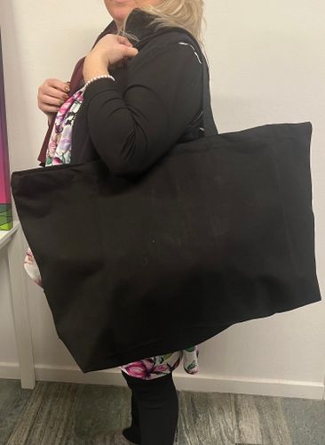 Megashoppingbag -Svart