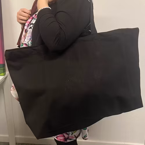 Megashoppingbag -Svart