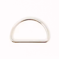 D-ring svetsad metall, 25 mm