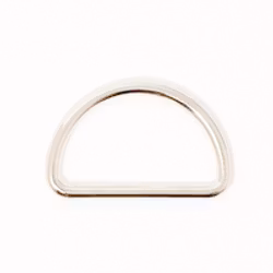 D-ring svetsad metall, 25 mm