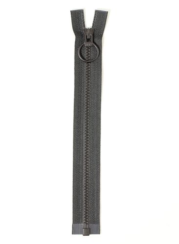 Dragkedja 20 cm, svart - delbar